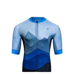 MOUNTAIN MENS SHORT SLEEVE JERSEY - TIGHT FIT