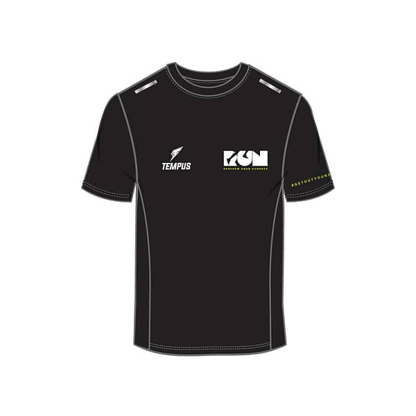 Black Running Tee - RRR