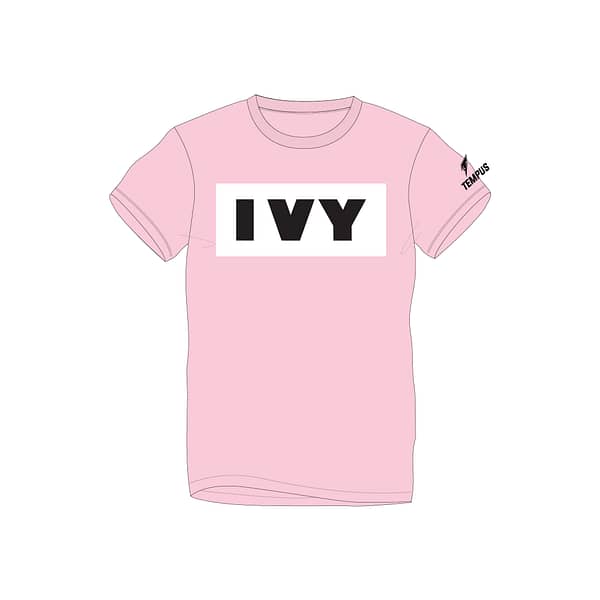 Tempus Everyday x IVY PINK BLOCK LOGO TEE