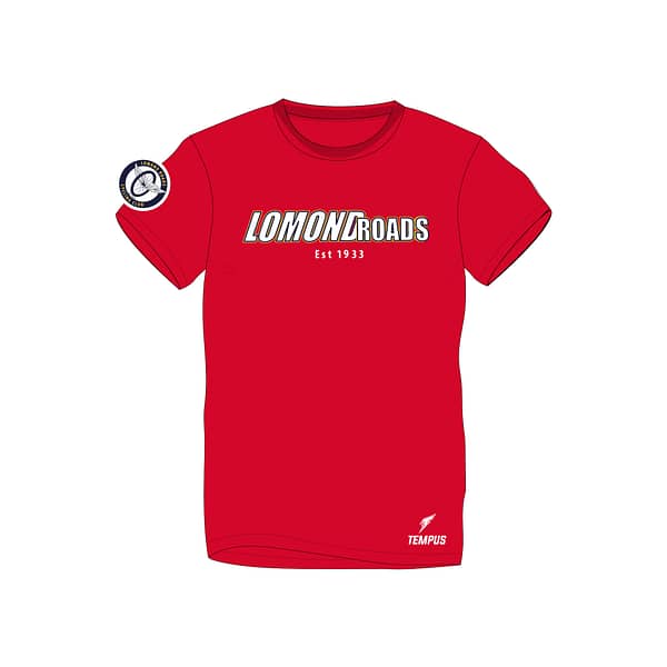 Tempus Everyday x LC LOMOND ROADS TEE (RED)