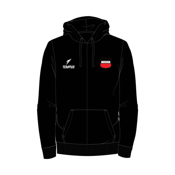 Tempus Everyday x LRC ZIP THRU HOODIE (BLACK)