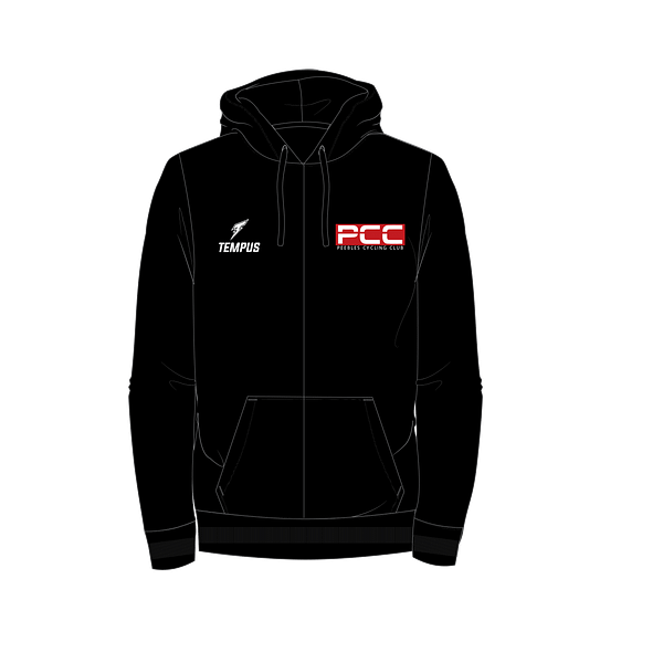 Tempus Everyday x PCC ZIP THRU HOODIE (BLACK)