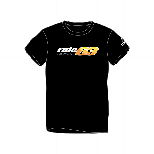 Tempus Everyday x RIDE 63 CORE TEE (BLACK)