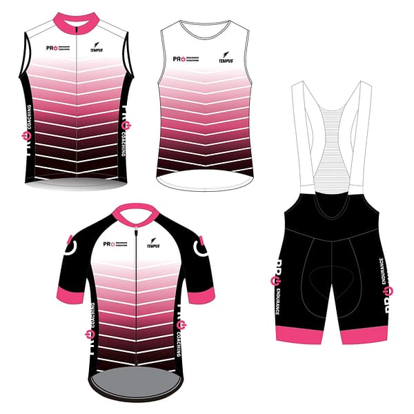 Summer Bundle 1 - Bib, Base Layer, Gilet and SS Jersey - Tight Fit - Pro Endurance