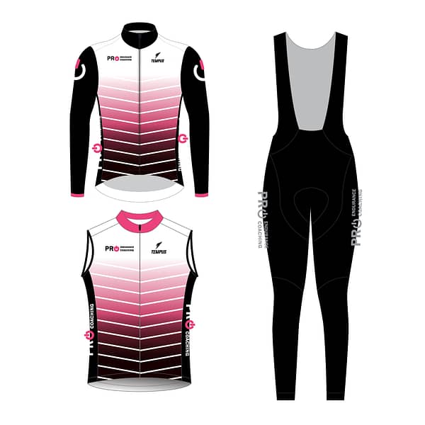 Winter Bundle 1 - Bib Tight, Gilet & Jersey - Pro Endurance